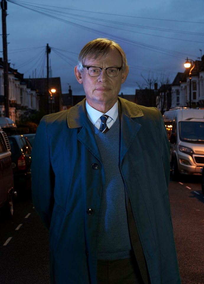  Martin Clunes plays real-life copper DCI Colin Sutton