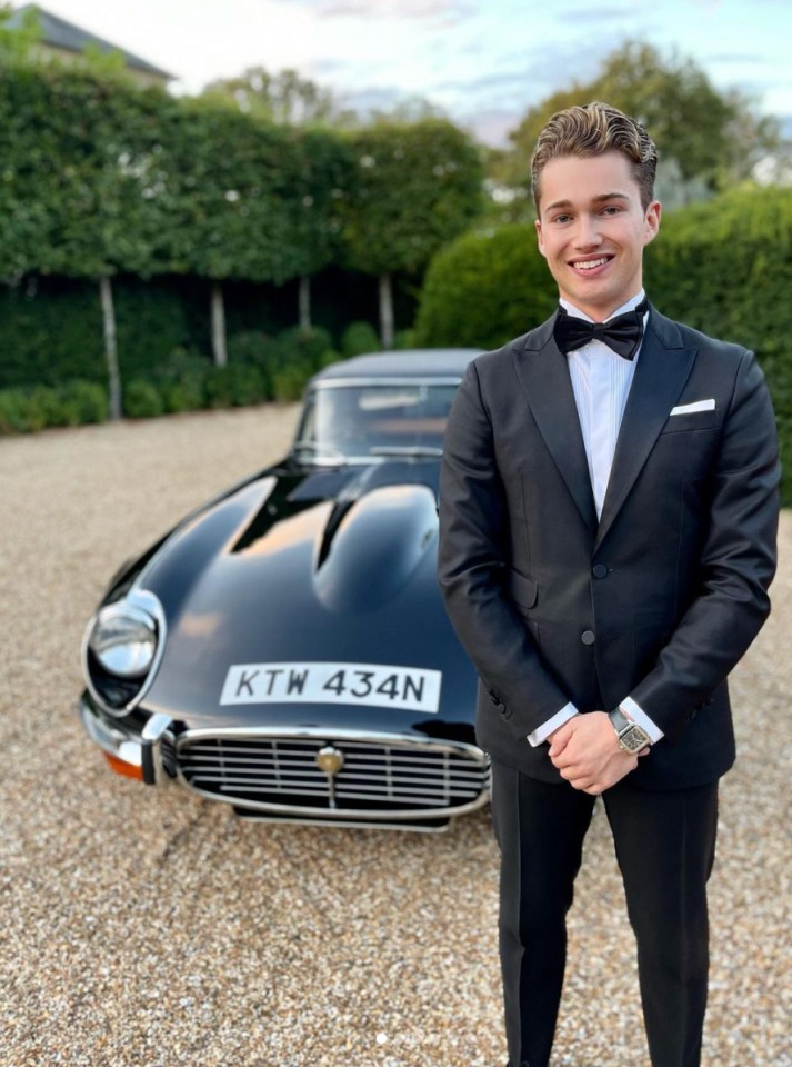 AJ spent the weekend at Goodwood races so missed the Strictly launch last night