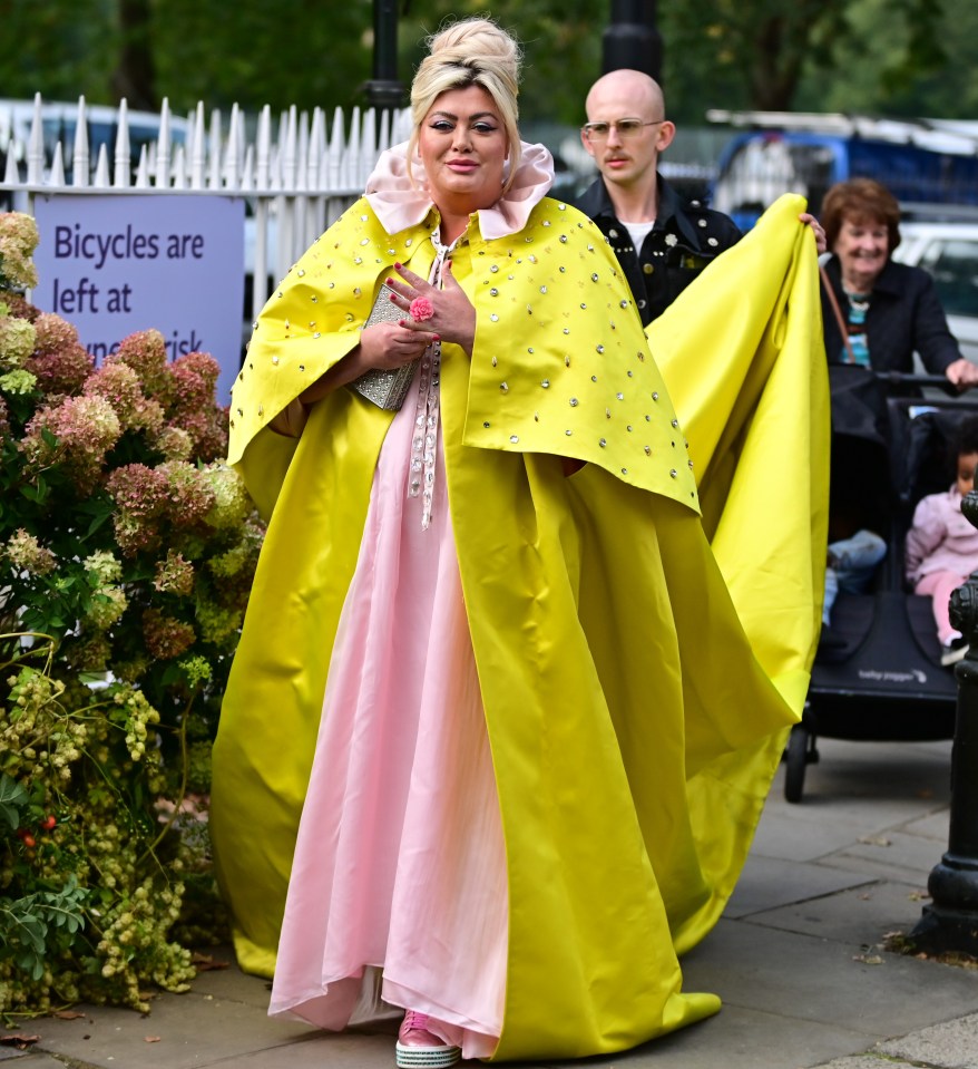 Gemma Collins turned heads at the Chelsea Flower Show