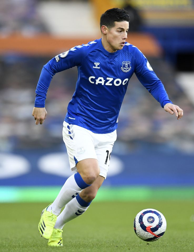 James Rodriguez has left Everton for Qatari club Al Rayyan