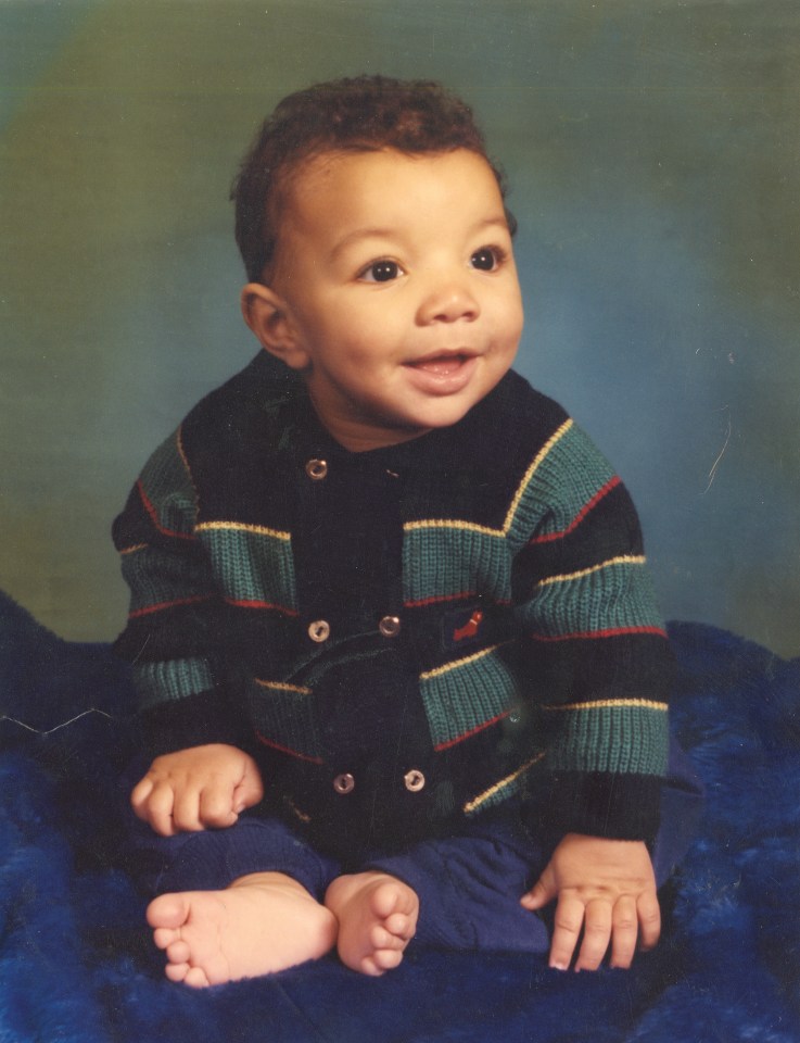 Baby Troy aged one