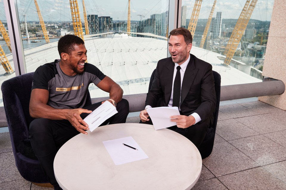 Eddie Hearn believes Anthony Joshua will make history with Oleksandr Usyk