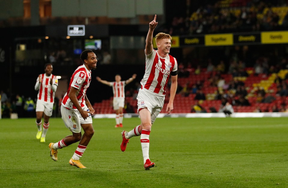 Sam Clucas scores in Stoke's shock win at Watford