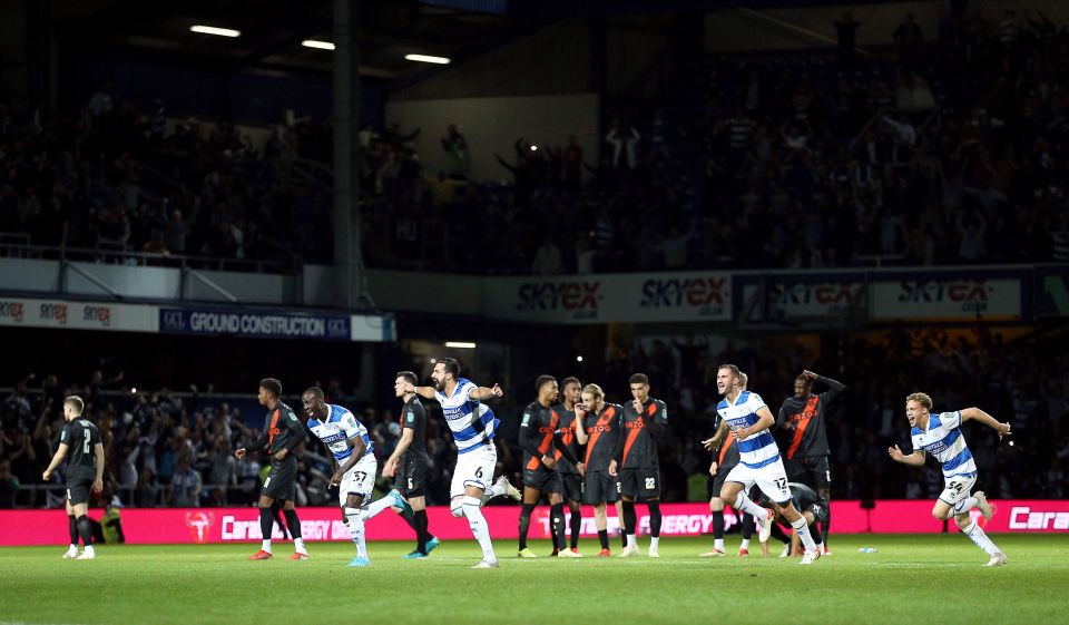 QPR won on penalties to send Everton crashing out of the Carabao Cup