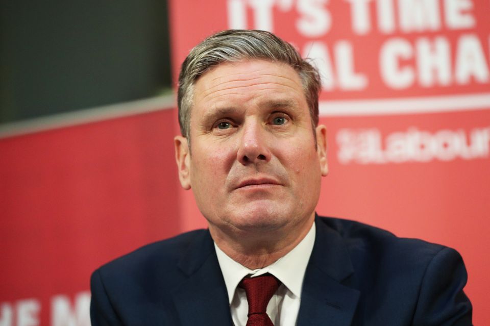 Labour leader Sir Keir Starmer has been branded 'weak on crime' for saying he would let off Class A drug users with a warning