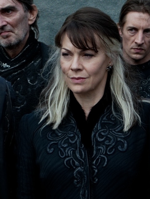 Helen McCrory played Narcissa in the final three films