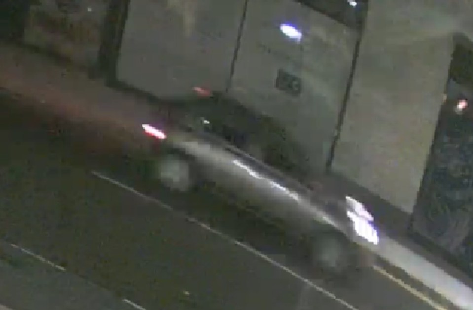 It's believed the man police are looking for has access to this silver car