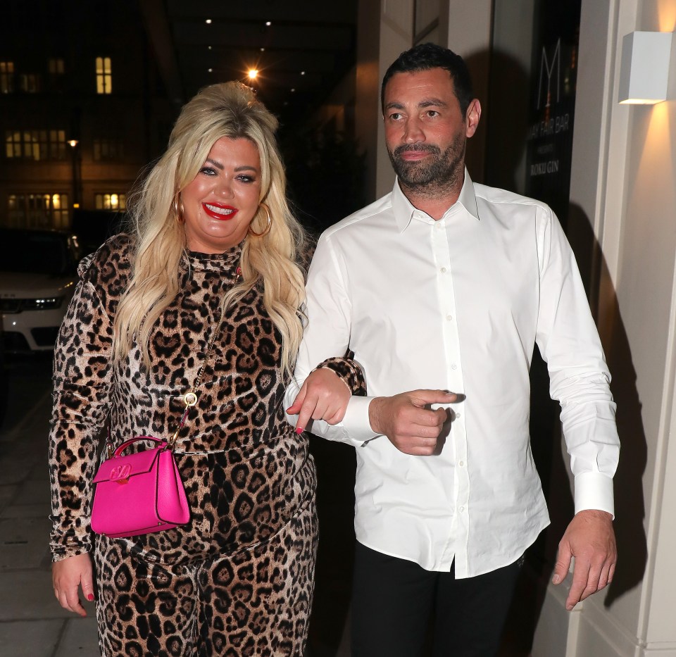 Gemma Collins, 40, and boyfriend Rami Hawash enjoyed a date night after a tough day filming