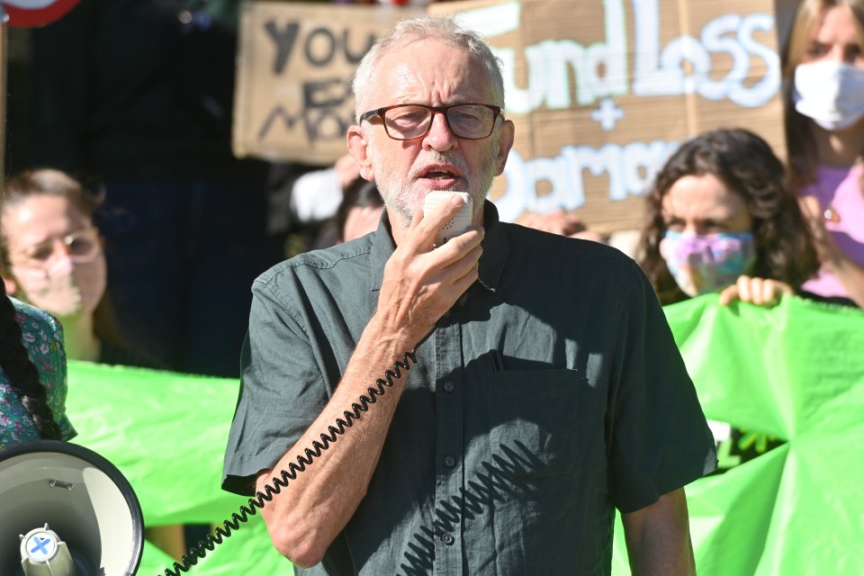 Former Labour leader Jeremy Corbyn has fired off a volley of attacks saying the party faces its biggest 'crisis' in 50 years