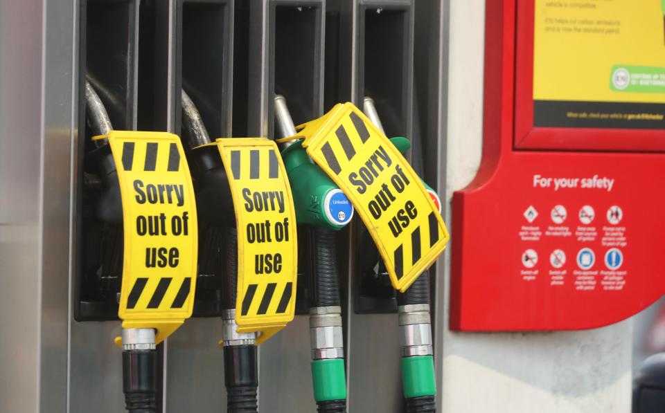 Petrol pumps have run dry in Essex with many fuel stations closed