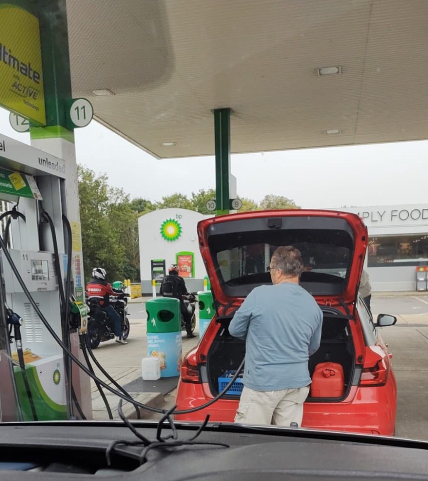 Drivers are expected to follow a strict set of rules when filling up