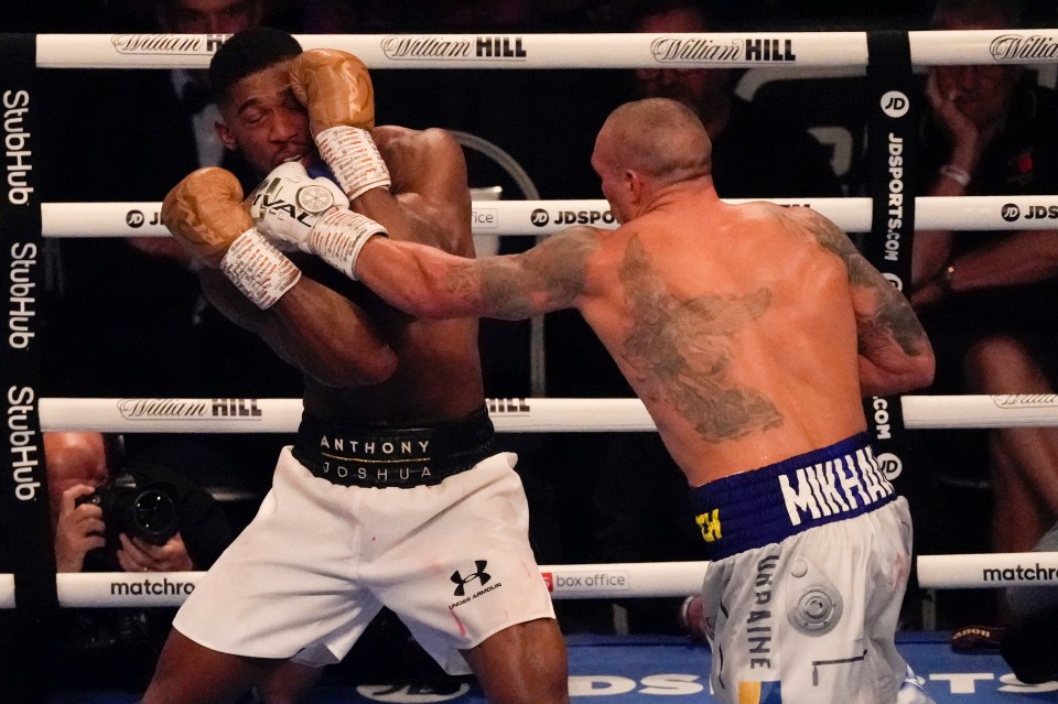 Anthony Joshua was easily beaten by Oleksandr Usyk