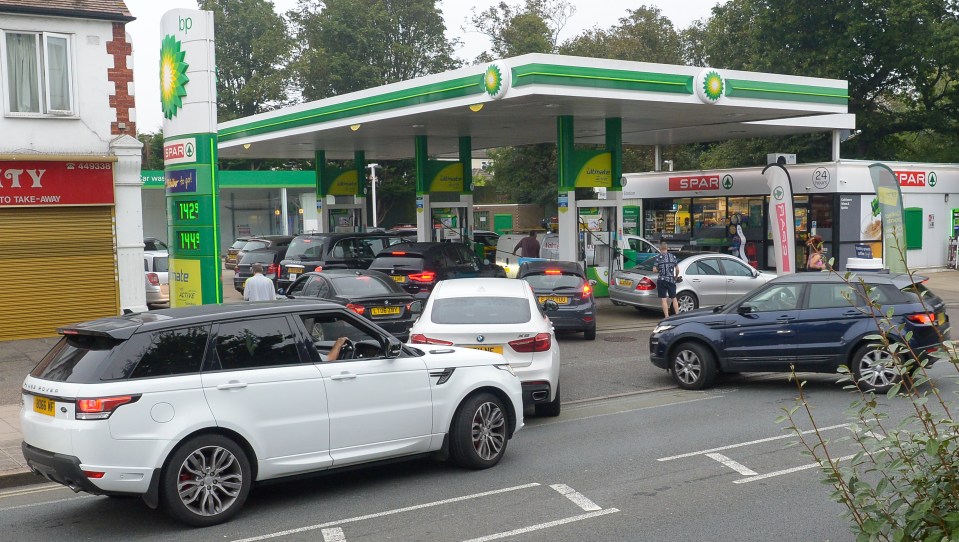 Britain has suspended competition laws to get fuel delivered to parts of the county that are hardest hit