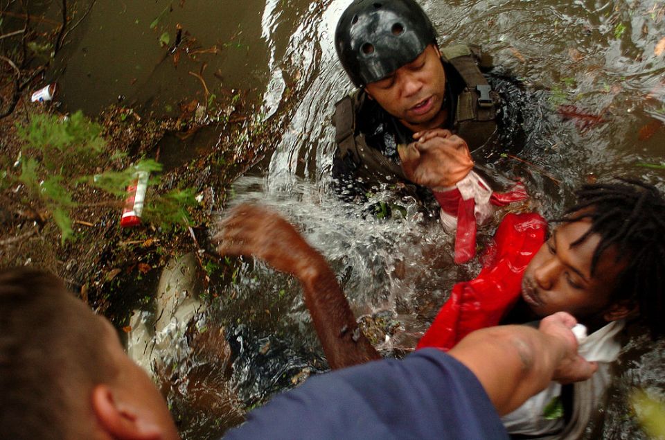 Many local people who once thronged the theme park were either drowned or lost their homes and possession