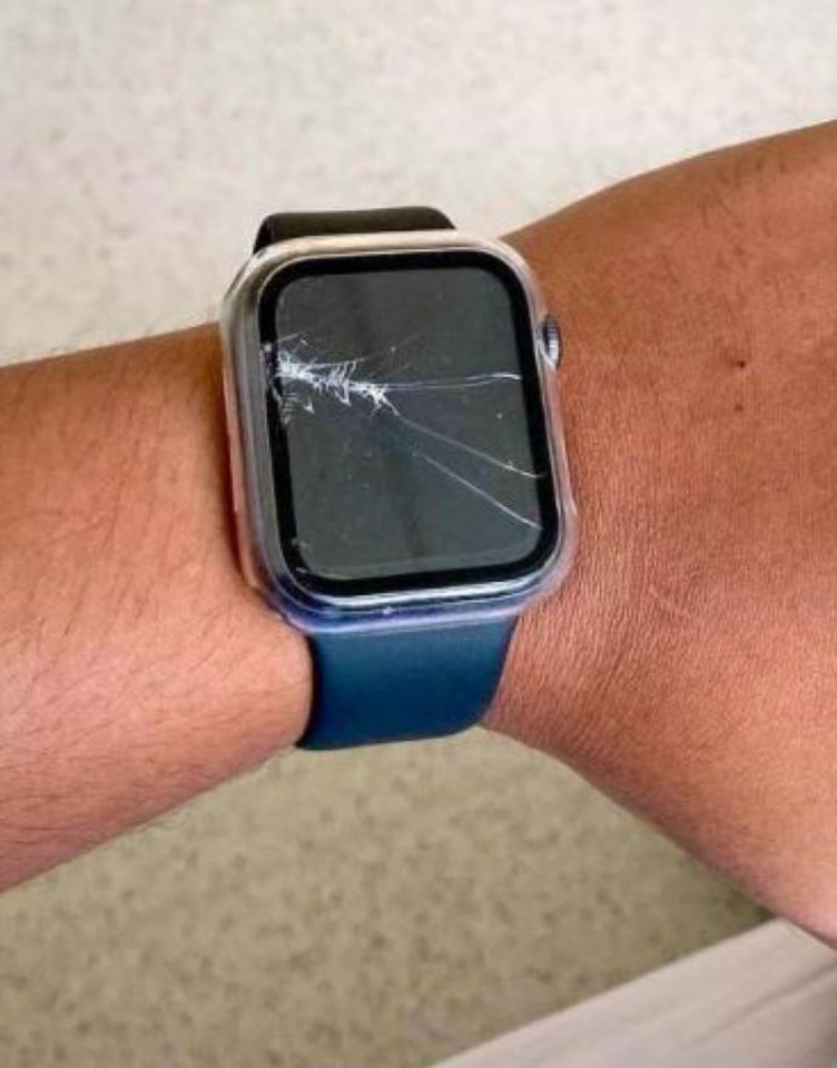 The Apple watch that saved his life