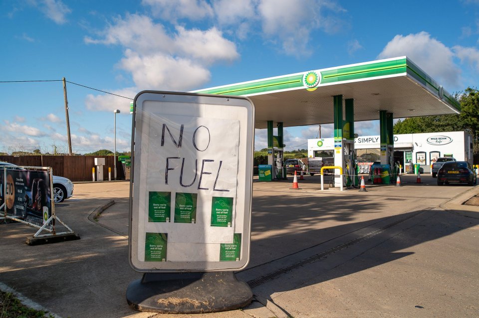 Ministers have insisted the fuel crisis is starting to ease at last