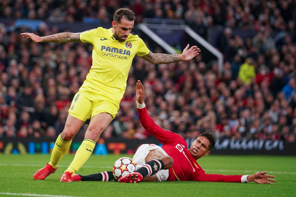 This crucial Raphael Varane slide tackle prevented Paco Alcacer from getting through on goal