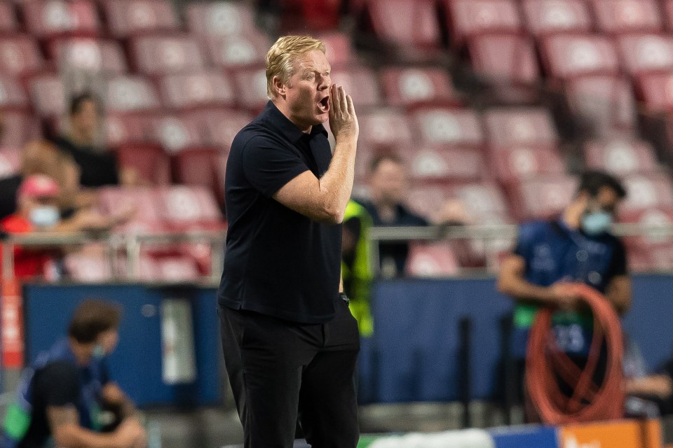 Ronald Koeman's days as Barcelona boss could be numbered