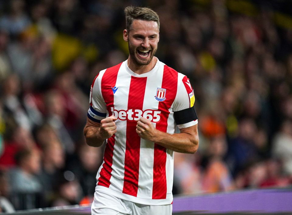 Powell put Stoke ahead, but Fletcher got Watford's equaliser