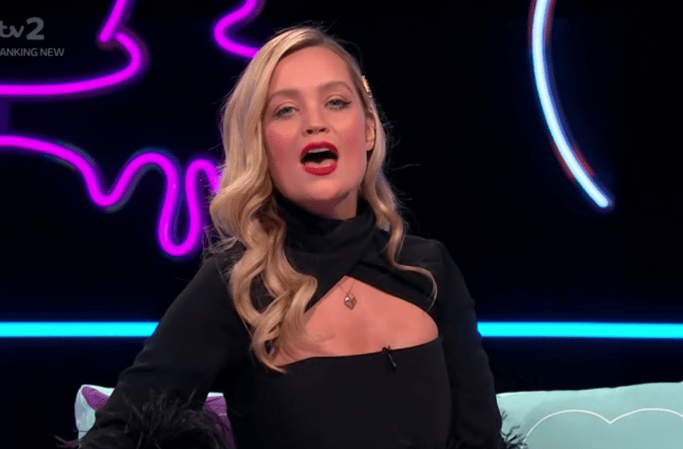 Laura Whitmore shared the news at the start of the show