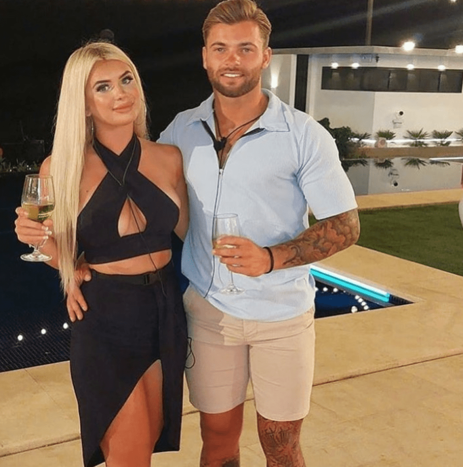 Liberty and Jake got together on day one in the Love Island villa