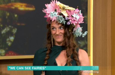 She was joined on This Morning by two women who claimed to see the mythical creatures daily