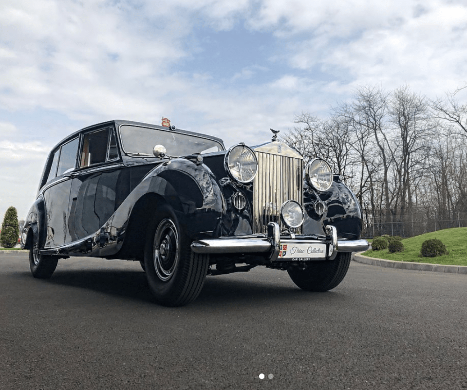 The stunning Rolls-Royce Phantoms IV, worth around £1.2million, is one of the centre-pieces of the collection