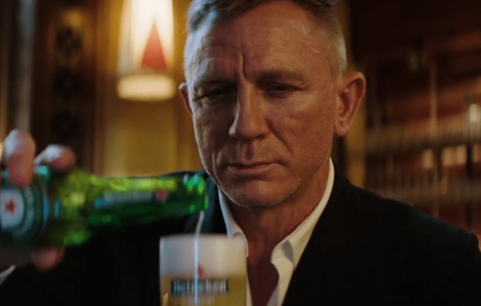 Daniel Craig pokes fun at No Time To Die's delayed release in cheeky Heineken advert