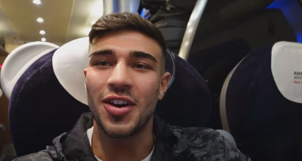 Tommy Fury, 22, introduced his YouTube followers to his older brother in his latest vlog