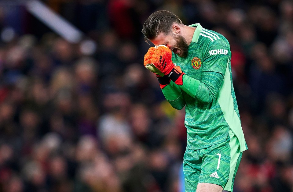 David De Gea kept United in the game and was their best player by far