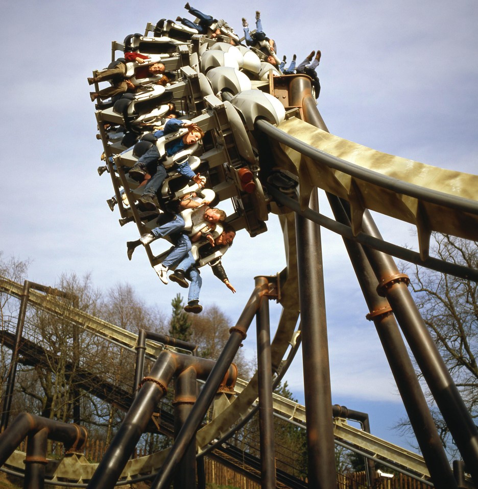 The award for 'Best classic coaster' went to Nemesis at Alton Towers at this year's UK Theme Park Awards