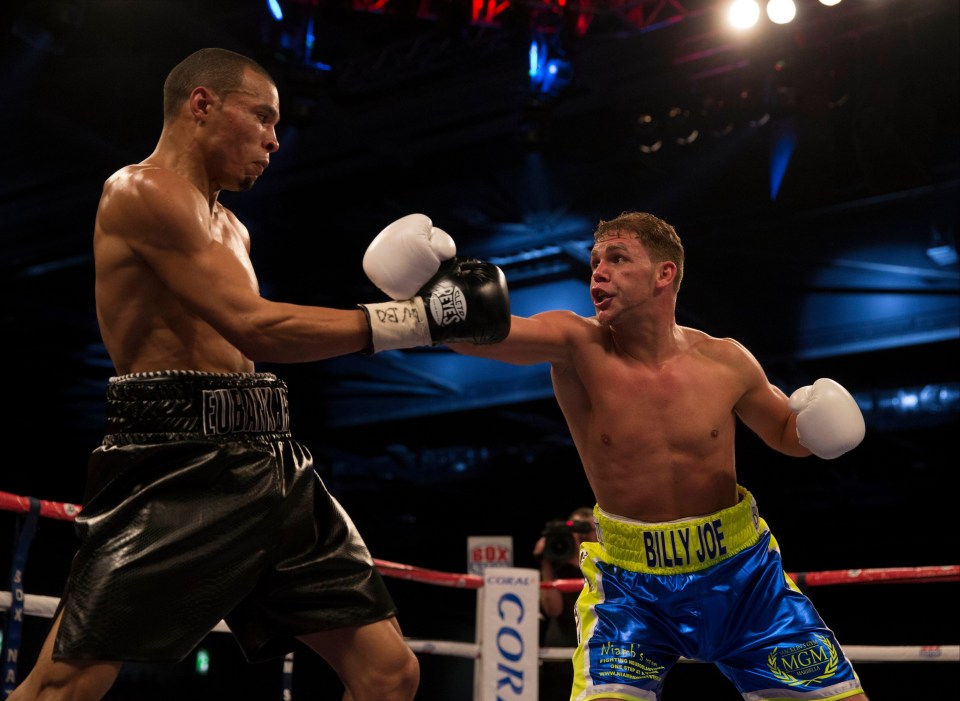 Chris Eubank Jr was beaten by Billy Joe Saunders in 2014