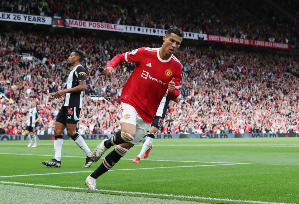 Cristiano Ronaldo buried a brace on his return to Manchester