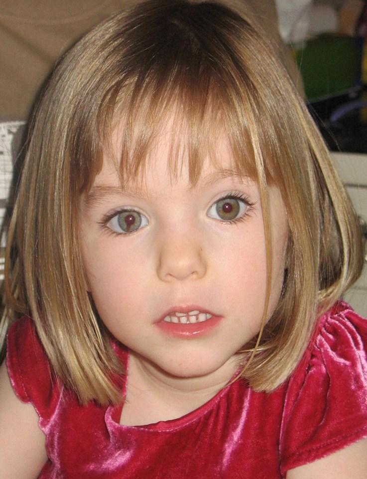 Madeleine vanished from her family’s holiday apartment in Portugal in 2007