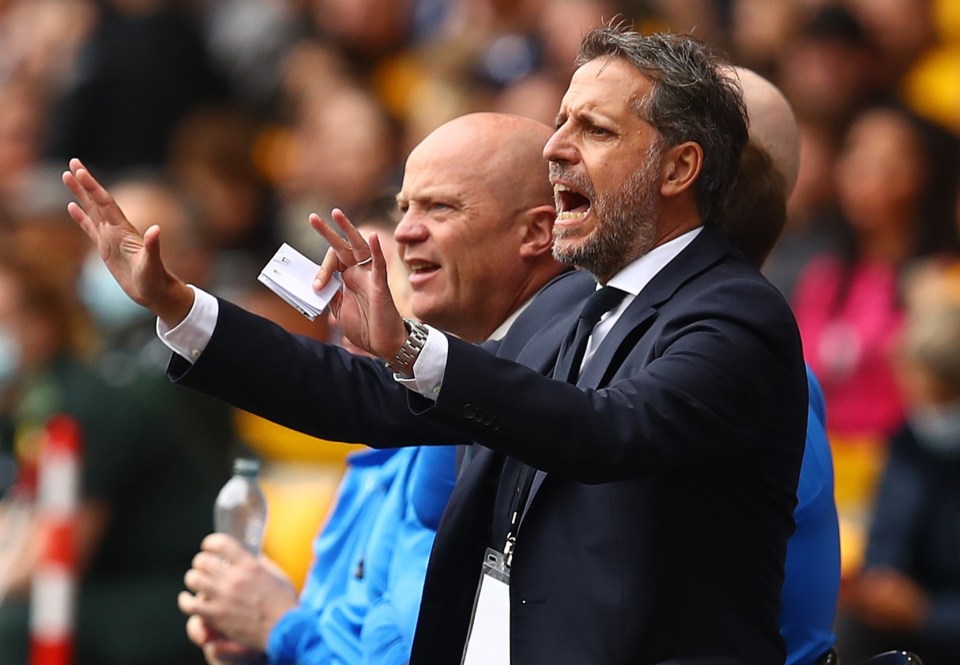 Tottenham players don't dig managing director of football Fabio Paratici (right) and Steve Hitchin (left), technical performance director, being in the dug-out at matches