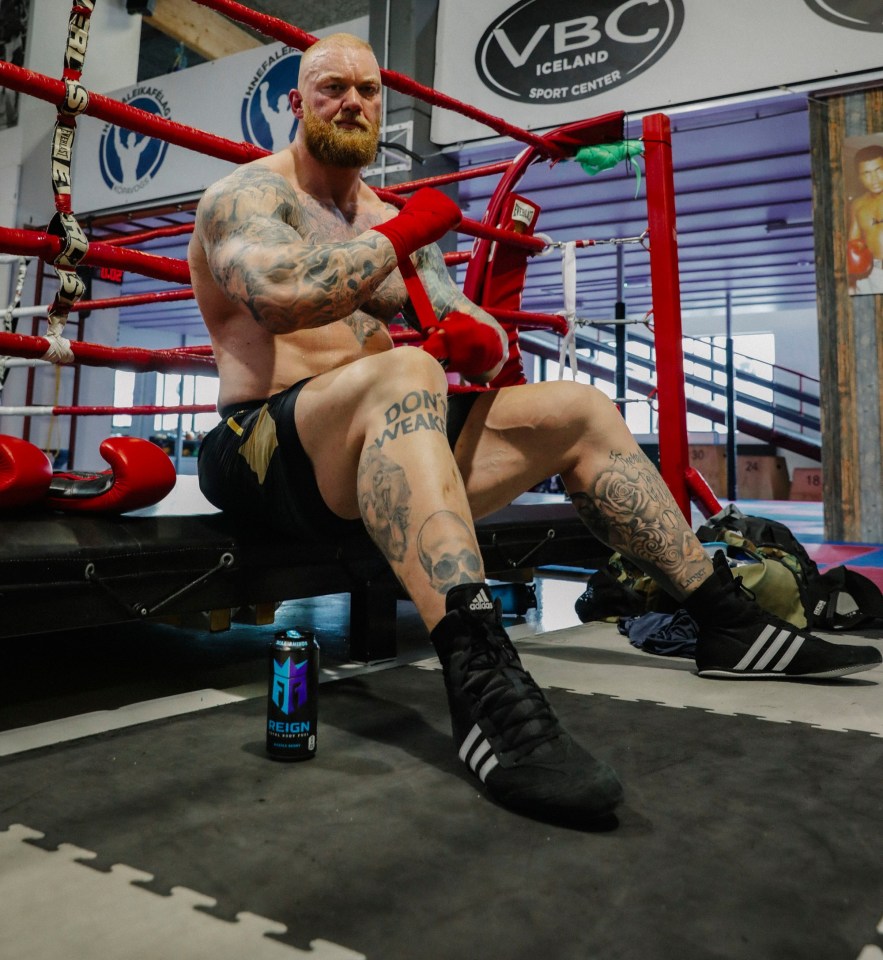 In a new documentary, Bjornsson reveals all about his move into boxing