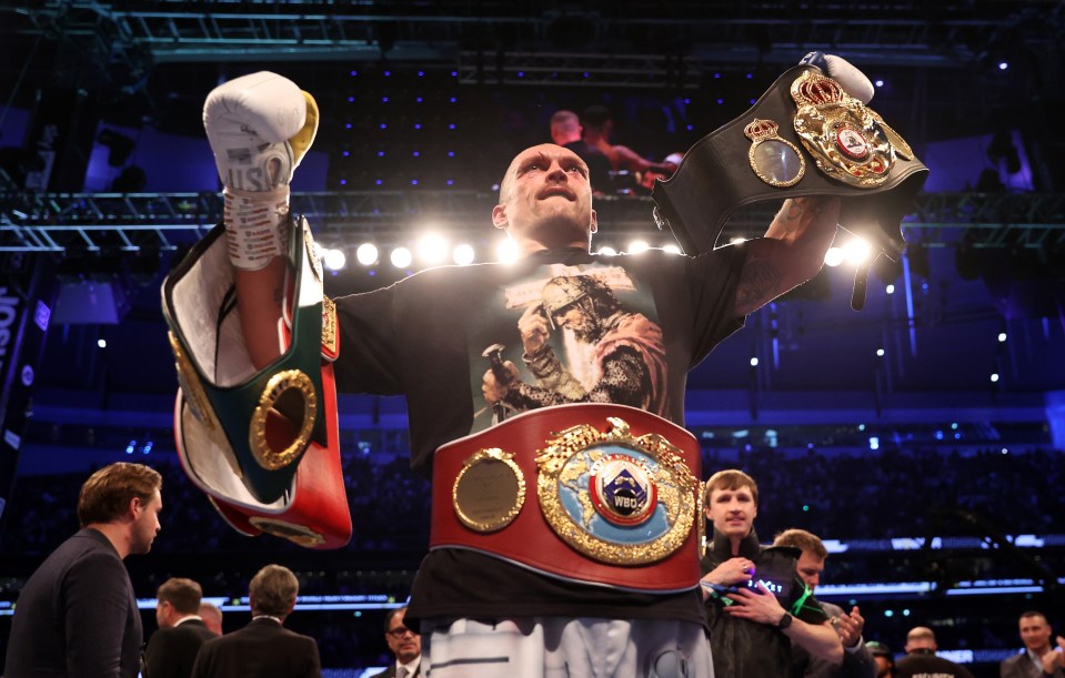 Oleksandr Usyk is now the king alongside Tyson Fury in the heavyweight division