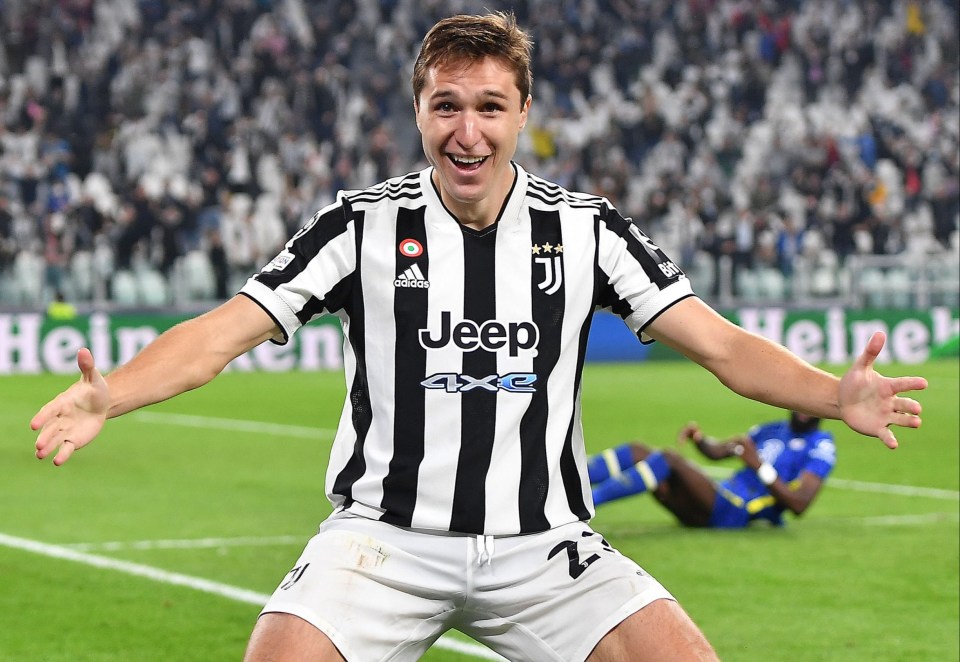 Federico Chiesa scored the only goal of the game in Turin