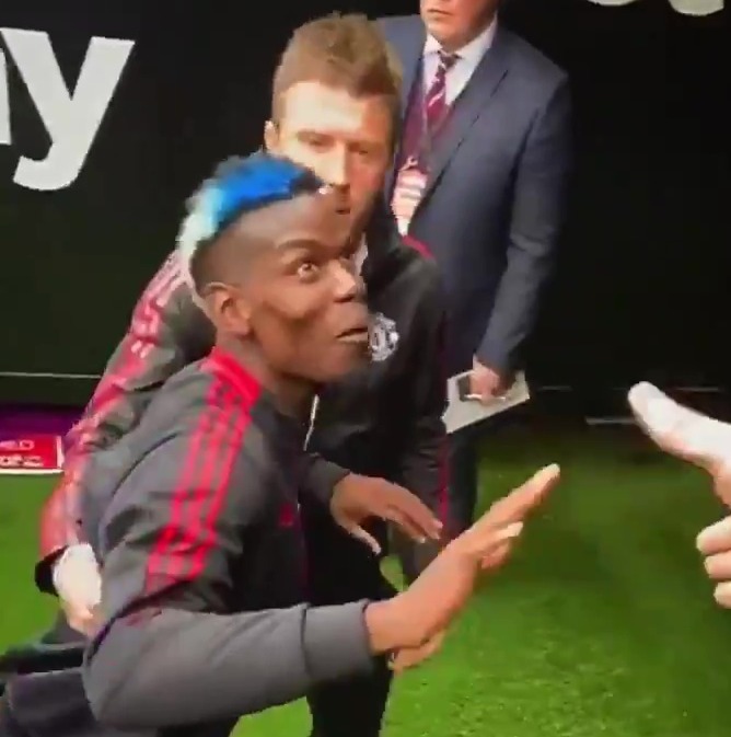 Carrick was keen to get Pogba out of the situation