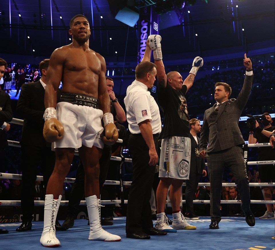 Joshua can have no complaints after losing ALL his belts for a second time