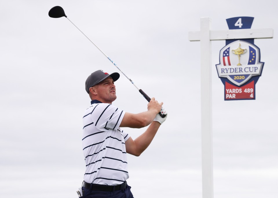 Bryson DeChambeau is planning on powering USA to Ryder Cup glory