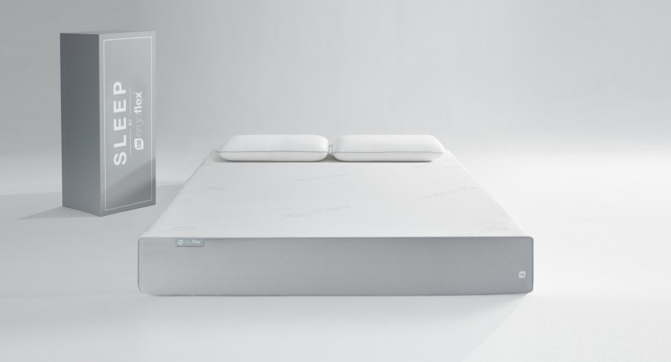 The Ergoflex memory foam mattress is ideal for anyone who suffers from back pain