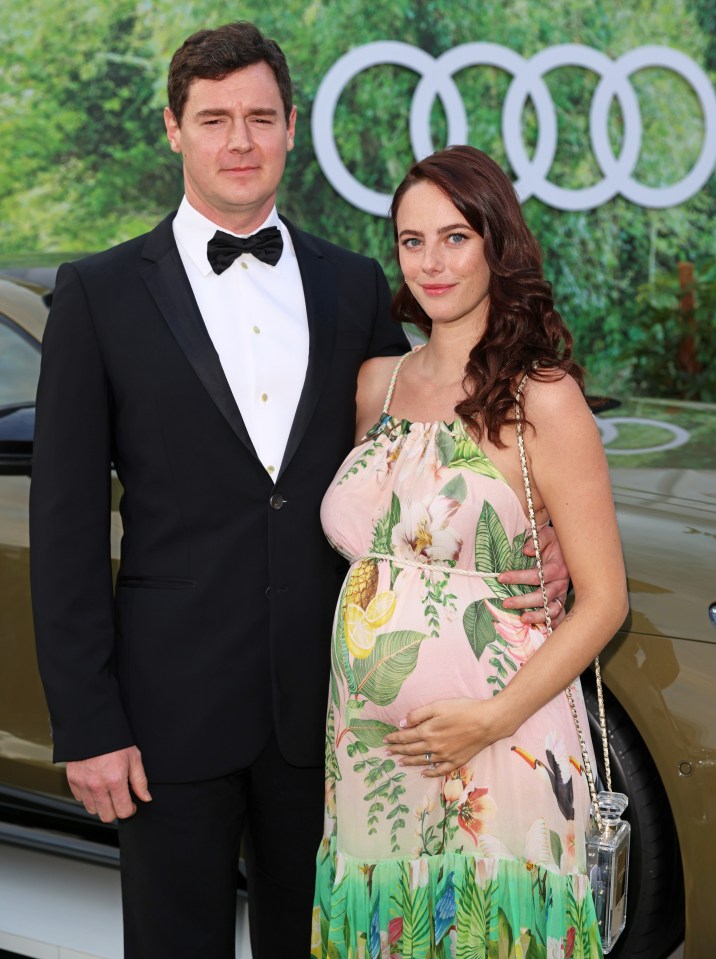 Kaya with husband Benjamin Walker