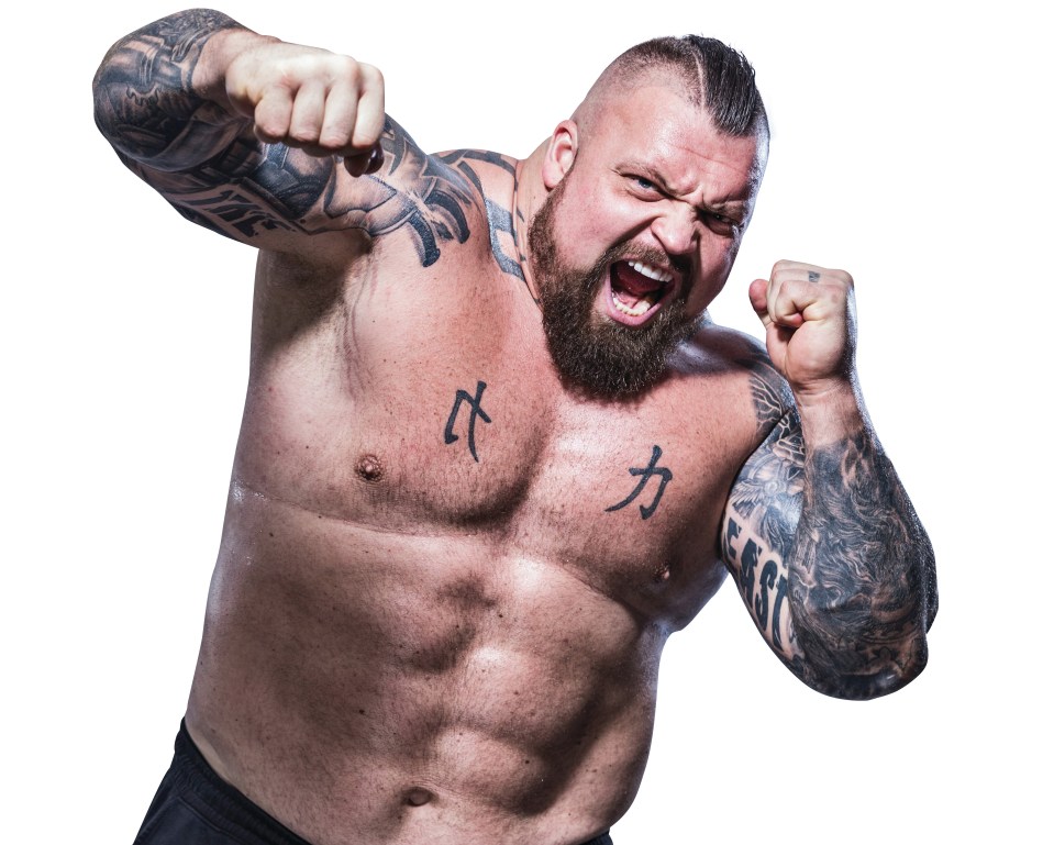 Eddie Hall has warned Hafthor Bjornsson to expect a 'broken jaw' when they finally fight