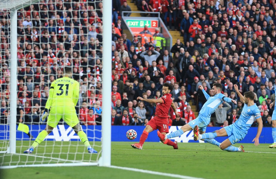 Salah thought he may have won it for the Reds with a brilliant 76th minute solo effort