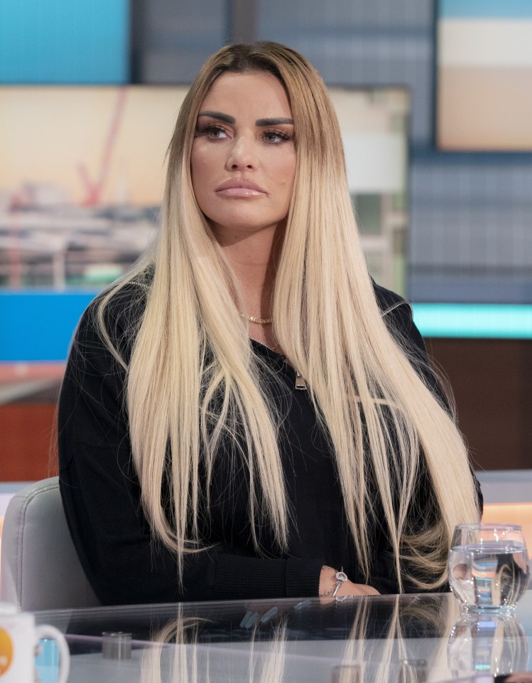 Katie Price has spoken to her kids from rehab