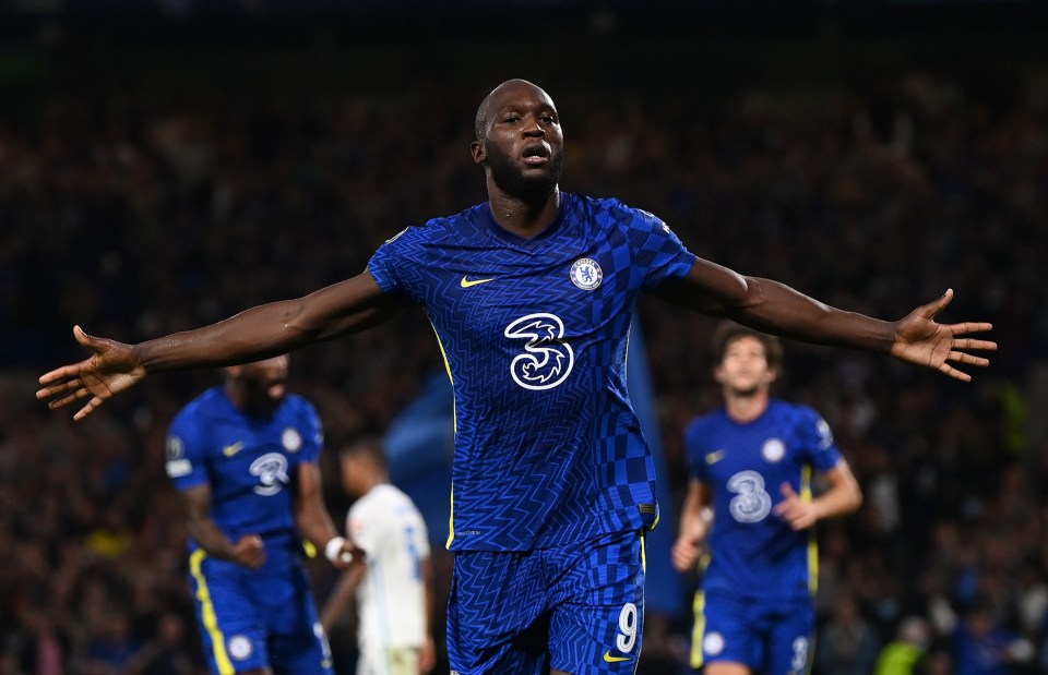 Romelu Lukaku has scored Chelsea's only goal of the Champions League so far