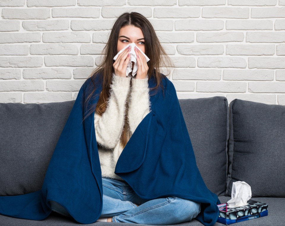 Brits have been urged to keep their colds, flu and Covid out of the workplace