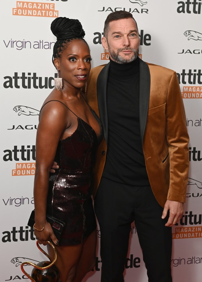 The pair looked amazing as they posed on the red carpet