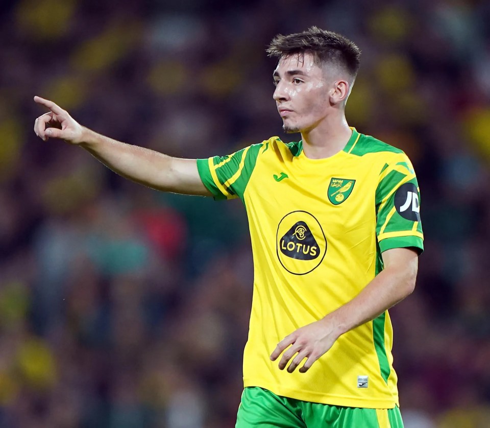 Billy Gilmour hasn't started a Premier League game for Norwich since September 18